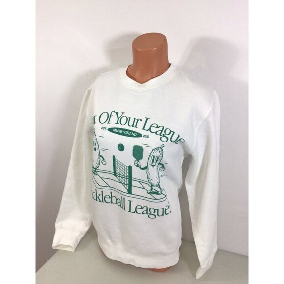 Mûre Grand Pickleball Sweatshirt Out of Your League Womens Small - Picture 6 of 6
